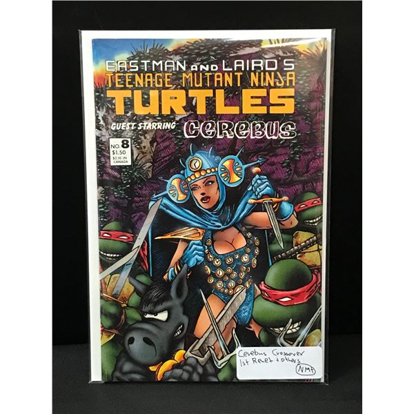 TEENAGE MUTANT NINJA TURTLES #8 1ST RENET - EASTMAN AND LAIRD