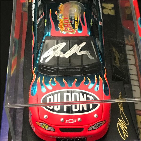 JEFF GORDAN SIGNED DIECAST CAR - AUTOGRAPH ADDICTS COA