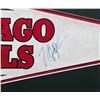 Image 3 : 1988 Chicago Bulls Autographed Framed Pennant With 6 Signatures Including Michael Jordan BECKETT