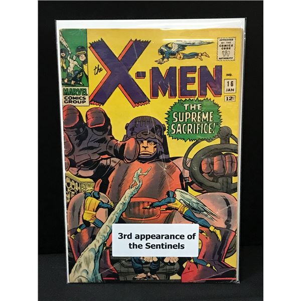 THE X-MEN #16 3RD APP THE SENTINTELS - MARVEL COMICS