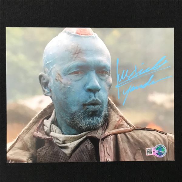 MICHAEL ROOKER SIGNED GUARDIANS OF THE GALAXY 8X10 - WWOC COA