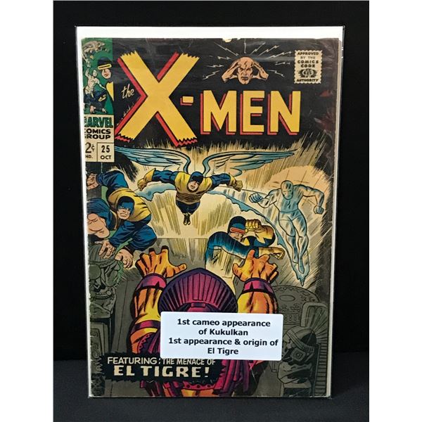 THE X-MEN #25 1ST APP EL TIGRE - MARVEL COMICS