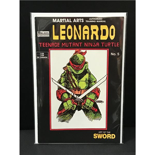 TEENAGE MUTANT NINJA TURTLES LEONARDO #5 - SOLSON PUBLICATIONS