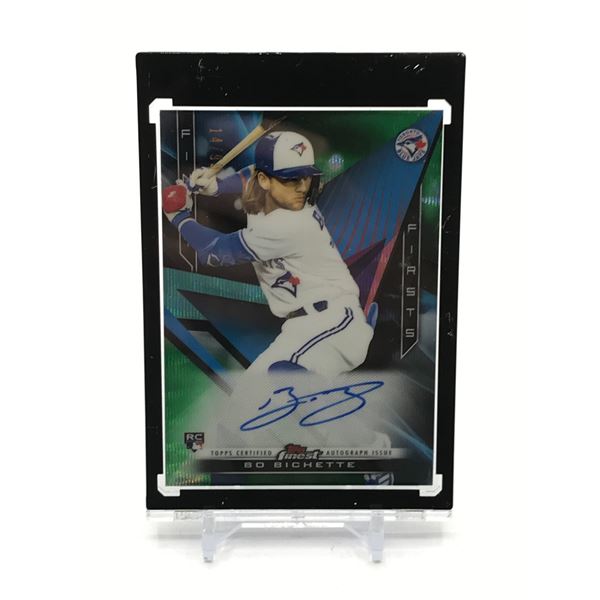 2020 TOPPS FINEST BASEBALL SIGNED BO BICHETTE ROOKIE CARD 14/99