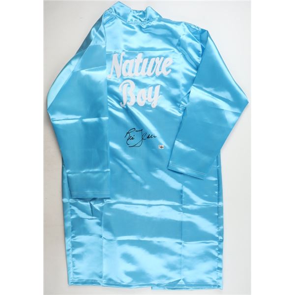 RIC FLAIR SIGNED BLUE WRESTLING ROBE - FITERMAN SPORTS COA