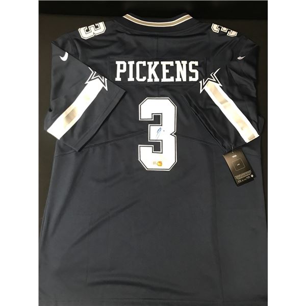 GEORGE PICKENS SIGNED DALLAS COWBOYS CUSTOM JERSEY - ELITE COA