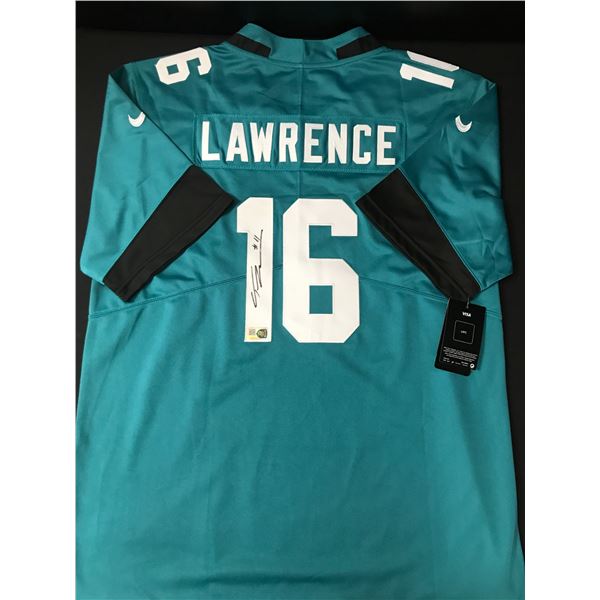 TREVOR LAWRENCE SIGNED JACKSONVILLE JAGUARS CUSTOM JERSEY - ELITE COA