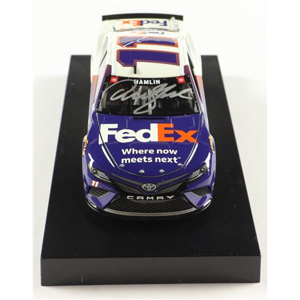 DENNY HAMLIN SIGNED 2021 CAMRY 1/588 (HAMLIN COA)