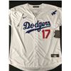 Image 3 : SHOHEI OHTANI SIGNED LOS ANGELES DODGERS CUSTOM JERSEY - ELITE COA