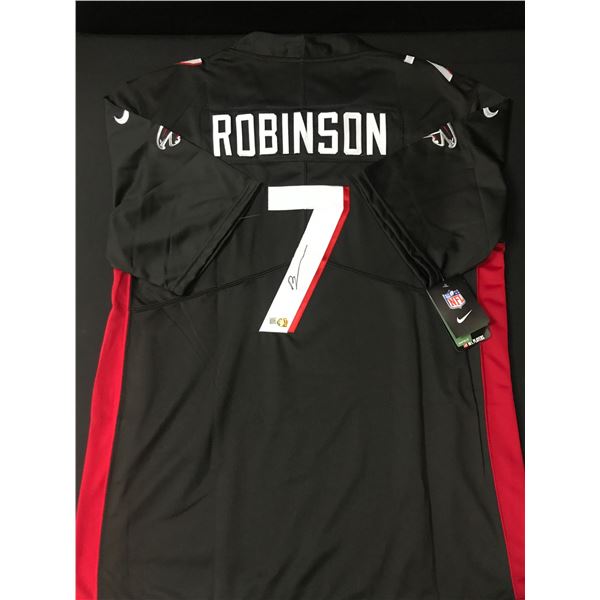 BIJAN ROBINSON SIGNED ATLANTA FALCONS CUSTOM JERSEY - ELITE COA