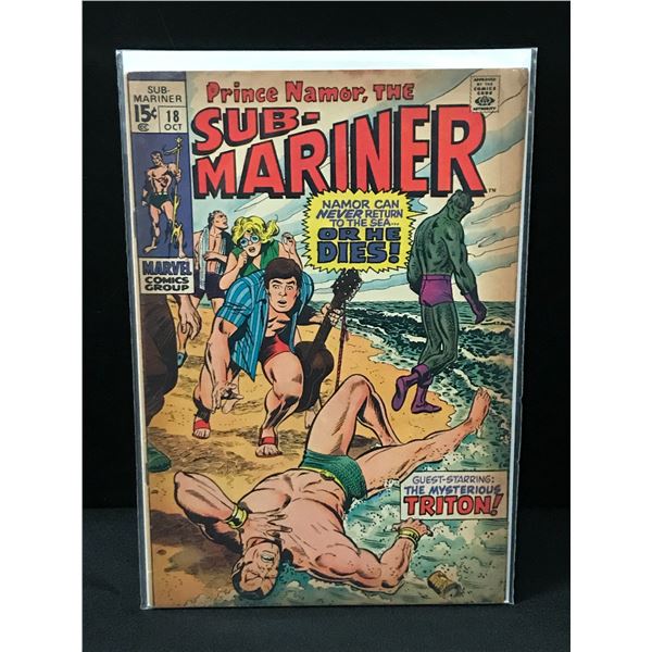 THE SUB-MARINER #18 - MARVEL COMICS