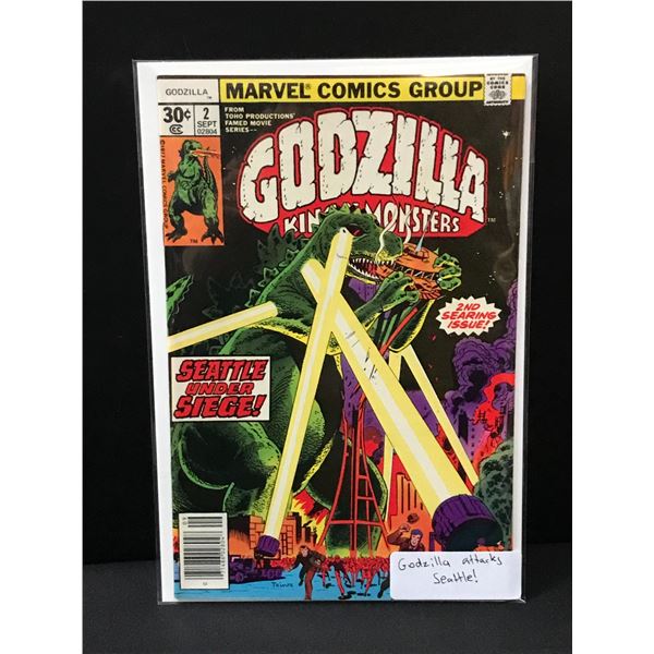 GODZILLA #2 GODZILLA ATTACKS SEATTLE - MARVEL COMICS