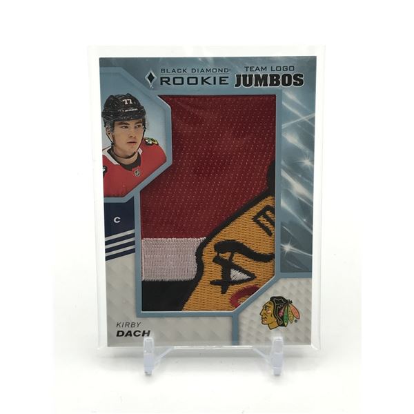 2019-20 UPPER DECK BLACK DIAMOND HOCKEY KIRBY DACH ROOKIE JUMBO PATCH TRADING CARD