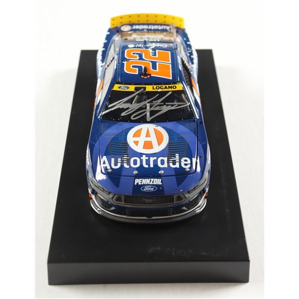 JOEY LOGANO SIGNED DIECAST CUP SERIES (LOGANO COA)