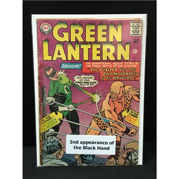 GREEN LANTERN #39 2ND APP BLACK HAND - DC COMICS
