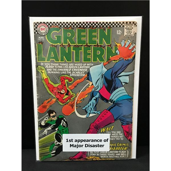 GREEN LANTERN #43 1ST APP MAJOR DISASTER - DC COMICS