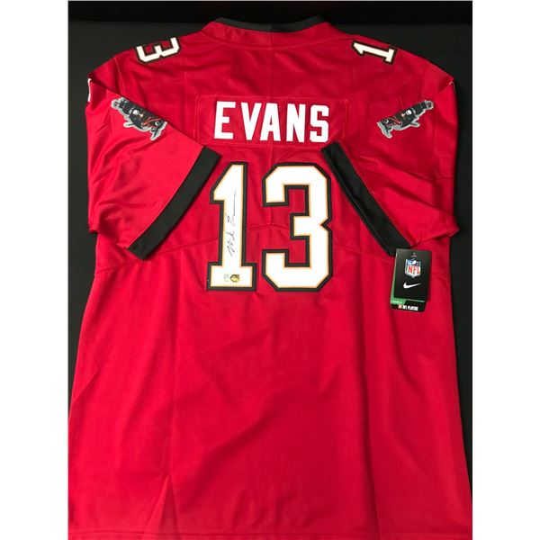 MIKE EVANS SIGNED TAMPA BAY BUCCANEERS CUSTOM JERSEY - ELITE COA