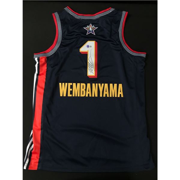 VICTOR WEMBANYAMA SIGNED ALL STAR JERSEY - BECKETT COA