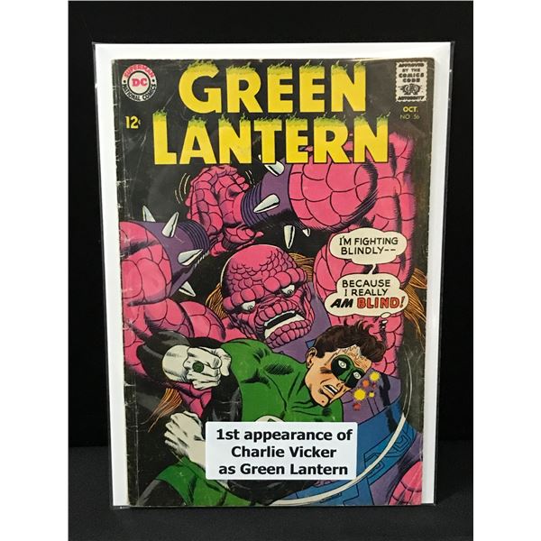 GREEN LANTERN #56 1ST APP OF CHARLIE VICKER AS GREEN LANTERN - DC COMICS