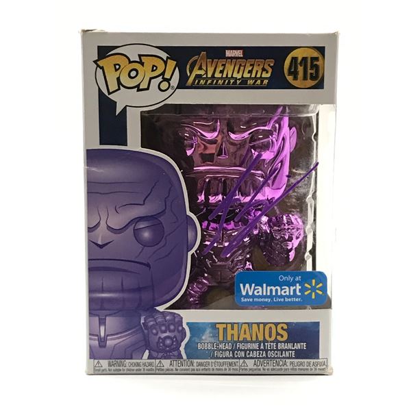 JOSH BROLIN SIGNED THANOS FUNKO POP - HOLLYWOOD COA