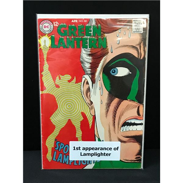 GREEN LANTERN #60 1ST APP LAMPLIGHTER - DC COMICS