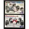 Image 1 : LOT OF 2 MODEL KIT RACING CARS IN ORIGINAL PACKAGING