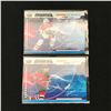 Image 1 : LOT OF 2 UPPER DECK CREDENTIALS ROOKIE SCIENCE HOCKEY TRADING CARDS