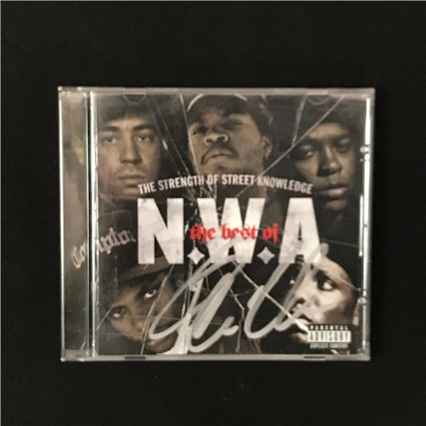 ICE CUBE SIGNED NWA CD SLEEVE WITH SLEEVE - ACE COA
