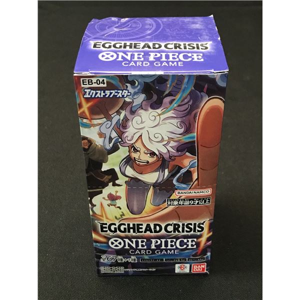 ONE PIECE TCG EGGHEAD CRISIS EB-04 SEALED JAPANESE TRADING CARD BOX