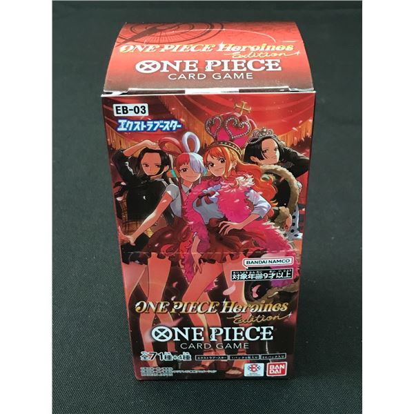 ONE PIECE TCG HEROINE'S EDITION EB-03 SEALED JAPANESE TRADING CARD BOX