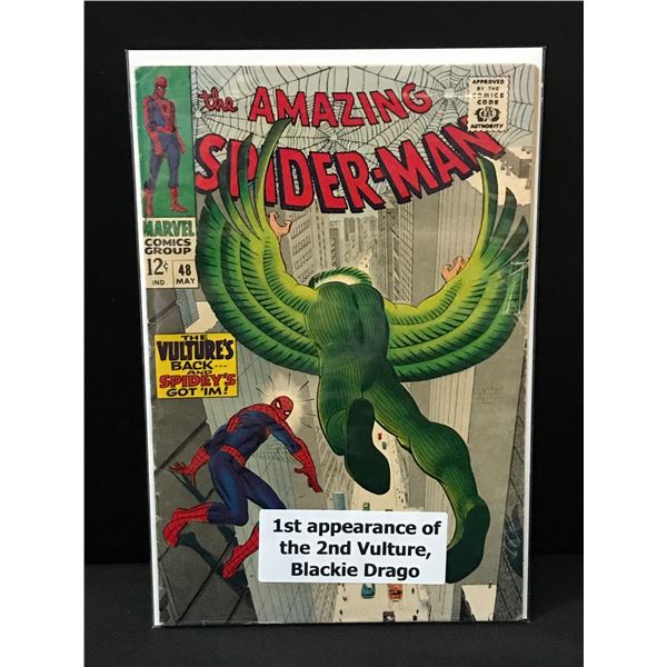THE AMAZING SPIDERMAN #48 1ST APP SECOND VULTURE - MARVEL COMICS