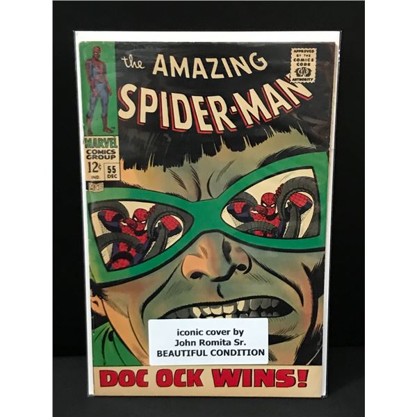 THE AMAZING SPIDERMAN #55 - MARVEL COMICS