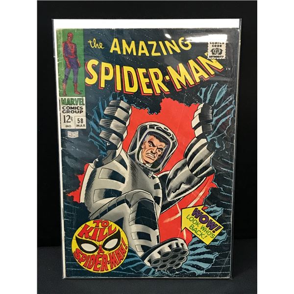 THE AMAZING SPIDERMAN #58 - MARVEL COMICS