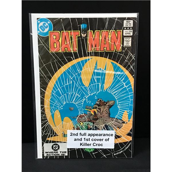 BATMAN #358 2ND APP KILLER CROC - DC COMICS
