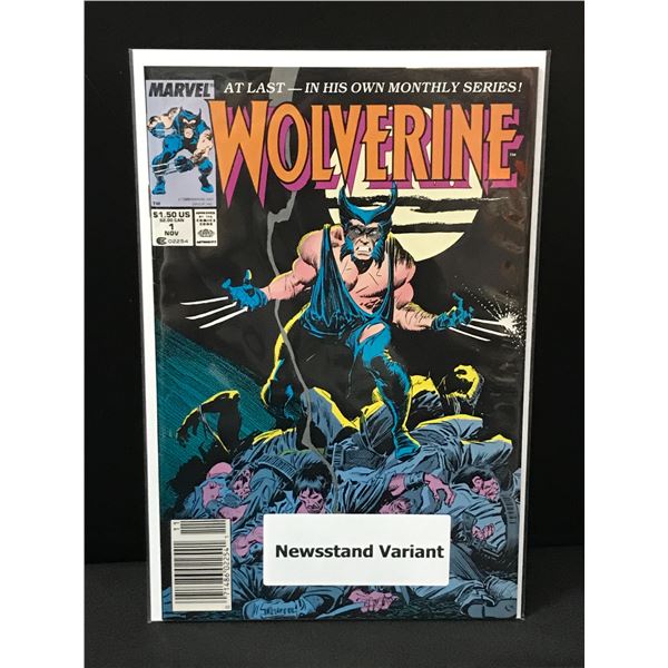 WOLVERINE #1 NEWSSTAND VARIANT - MARVEL COMICS