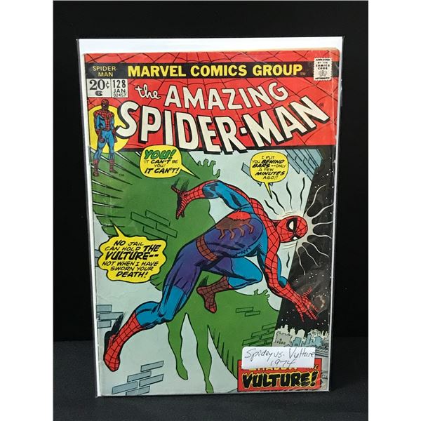 THE AMAZING SPIDERMAN #128 (1974) - MARVEL COMICS