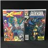 Image 1 : LOT OF 2 MARVEL #1 COMICS - XFORCE & DARKHAWK