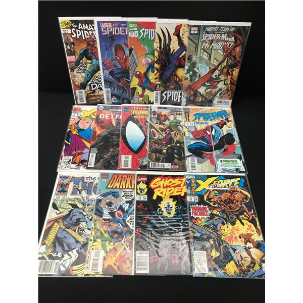 LOT OF 14 MARVEL COMICS - VARIOUS TITLES