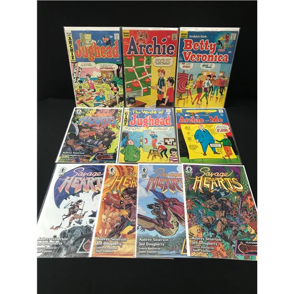 LOT OF 10 MIXED TITLE COMICS - VARIOUS PUBLISHERS