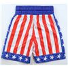 Image 3 : MICHAEL B JORDAN SIGNED CREED BOXING TRUNKS (BECKETT COA)