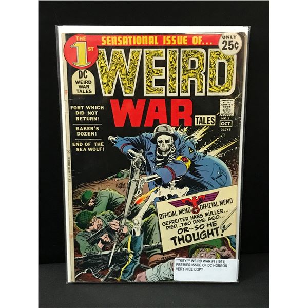 WEIRD WAR TALES #1 - DC COMICS