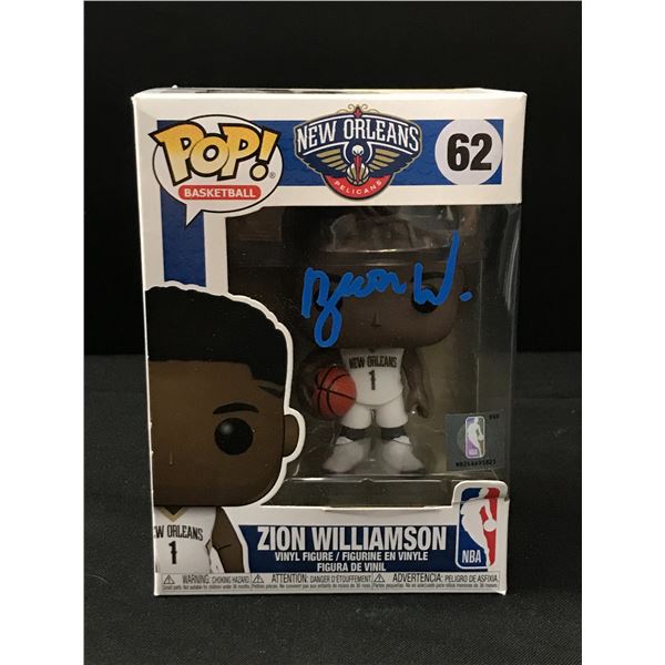 ZION WILLIAMSON SIGNED FUNKO - ACE COA