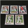 Image 1 : LOT OF 5 SHOHEI OHTANI BASEBALL TRADING CARDS