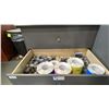 Image 2 : LARGE ASSORTMENT OF ROLLS OF LABELS AND WAX RIBBON FOR ZEBRA PRINTER