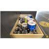 Image 3 : LARGE ASSORTMENT OF ROLLS OF LABELS AND WAX RIBBON FOR ZEBRA PRINTER