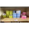 Image 4 : LARGE ASSORTMENT OF ROLLS OF LABELS AND WAX RIBBON FOR ZEBRA PRINTER