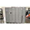 Image 1 : 2 GREY METAL LOCKER UNITS - (18) COMPARTMENTS TOTAL - APPROX. 7 1/2FT ACROSS X 6 1/2FT HIGH
