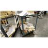 Image 2 : GROUP OF (4) MOBILE METAL SHOP CARTS