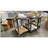 Image 3 : GROUP OF (4) MOBILE METAL SHOP CARTS