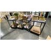 Image 4 : GROUP OF (4) MOBILE METAL SHOP CARTS